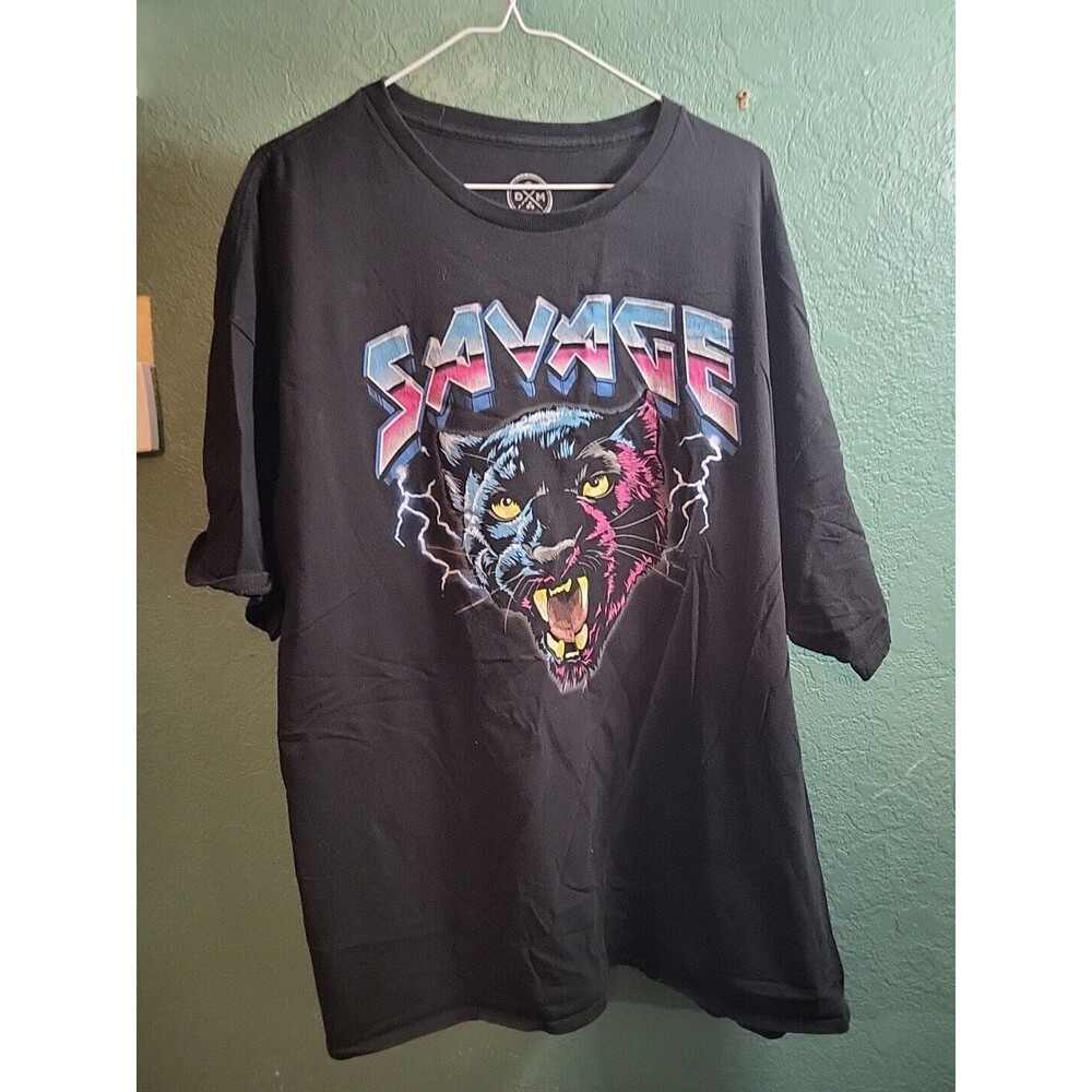 ODM Savage Panther Large Graphic T Shirt Size 3x